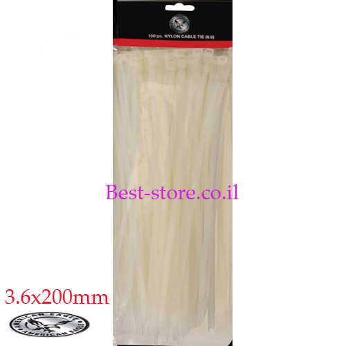 אזיקון 3.6x200 מ''מ 100 יחידות American Eagle