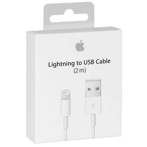 כבל טעינה וסנכרון Lightning מקורי 2 מטר Apple