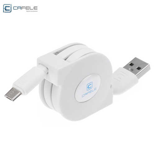 כבל טעינה Micro USB נגלל Cafele