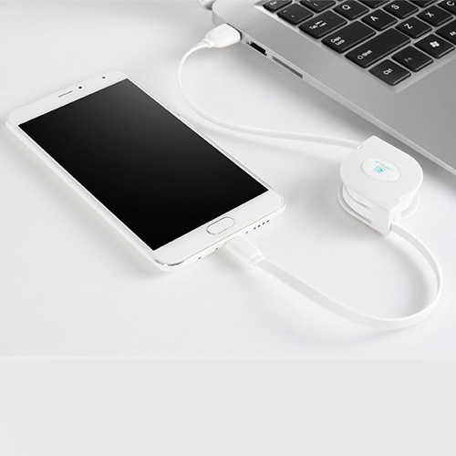 כבל טעינה Micro USB נגלל Cafele