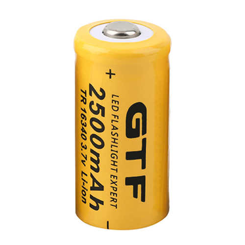 סוללת ליתיום GTF 16340 2500mAh