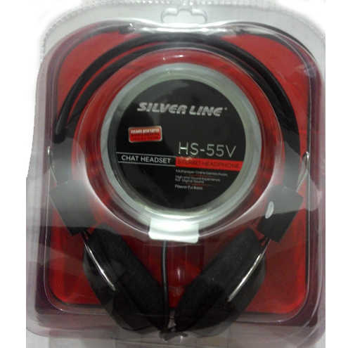 אוזניות קשת Silver Line דגם  HS-55V