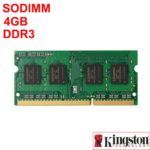 זיכרון למחשב נייד Kingston 4GB DDR3 1.35v