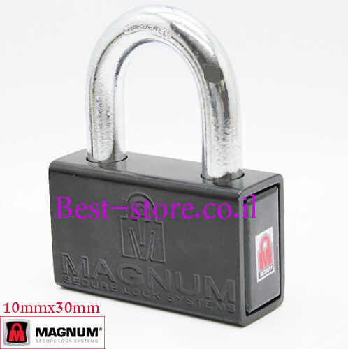מנעול רתק תליה MAGNUM 10mmx30mm דגם 2001T10