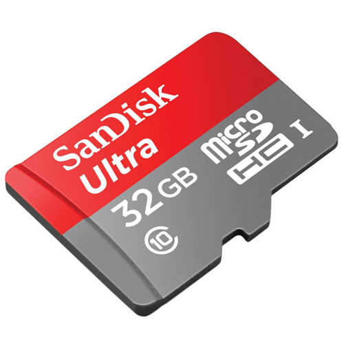 כרטיס זיכרון Micro SDHC 32GB Class 10 48MB/s SanDisk
