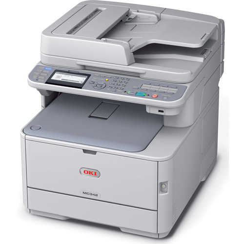 מדפסת לייזר משולבת צבעונית OKI דגם MC342DN MFP