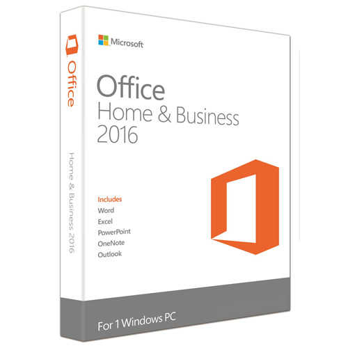 תוכנת Office Home and Business 2016