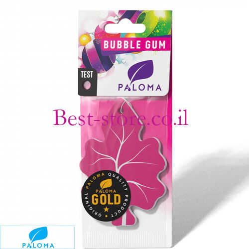 עץ ריח שלישייה ניחוח מסטיק Paloma Gold