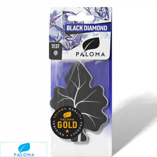 עץ ריח שלישייה ניחוח יהלום שחור Paloma Gold