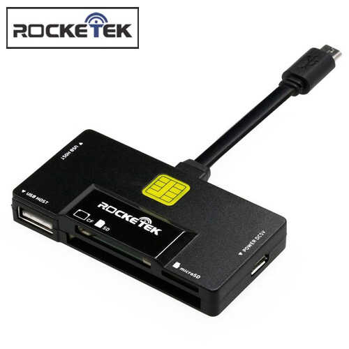 קורא כרטיסי זיכרון Rocketek OTG32U OTG