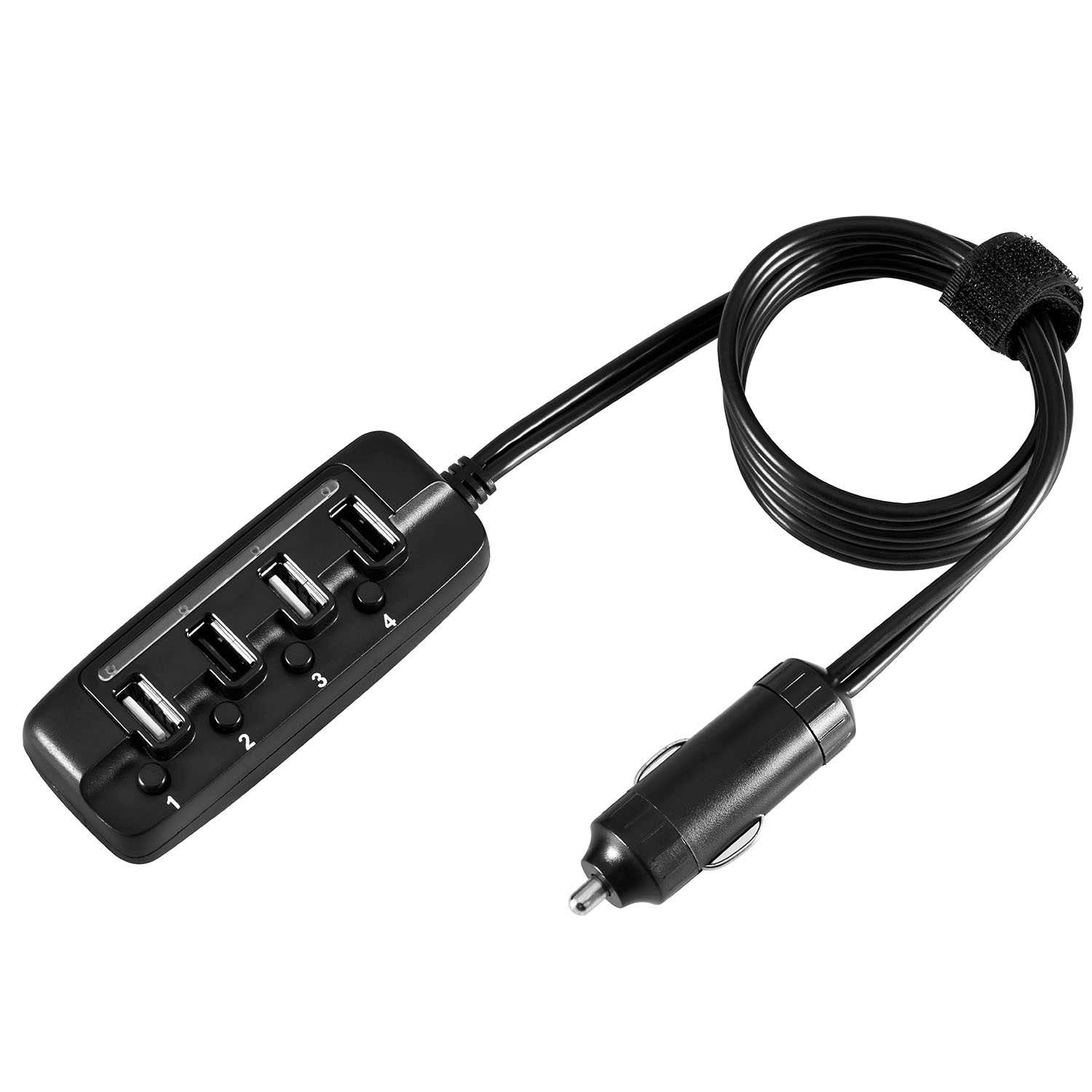 מטען לרכב Rocketek 8A/40W דגם CC4S