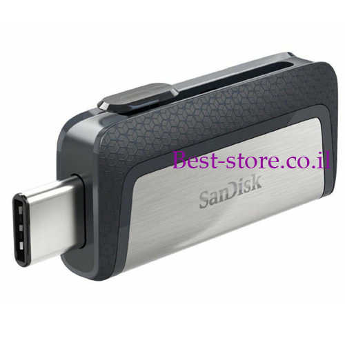זיכרון נייד SanDisk Dual USB Type-C 128GB