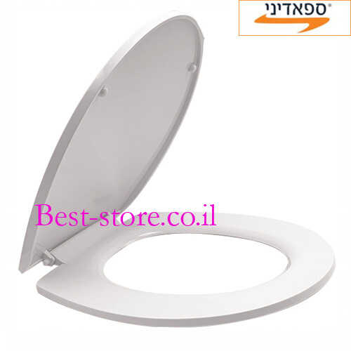 מושב אסלה לבן Spadini דגם טורנדו S5