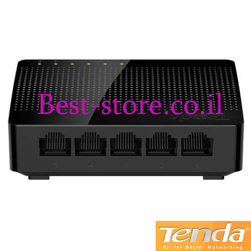 רכזת רשת מיני Tenda 5xRJ45 דגם SG105