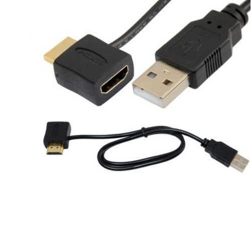 כבל USB לאספקת חשמל מחיבור HDMI