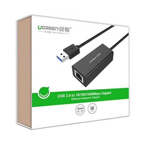 מתאם USB 3.0 לחיבור רשת Ugreen RJ45 1Gbps