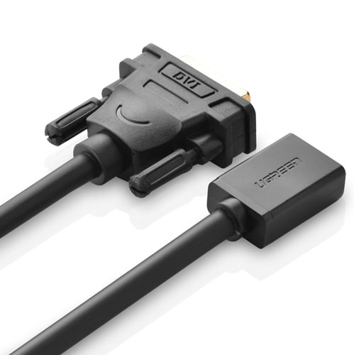 כבל HDMI נקבה - DVI-D זכר Ugreen