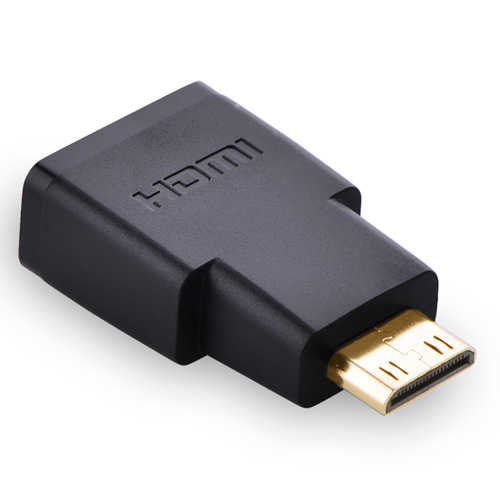 מתאם Mini HDMI זכר ל- HDMI נקבה Ugreen