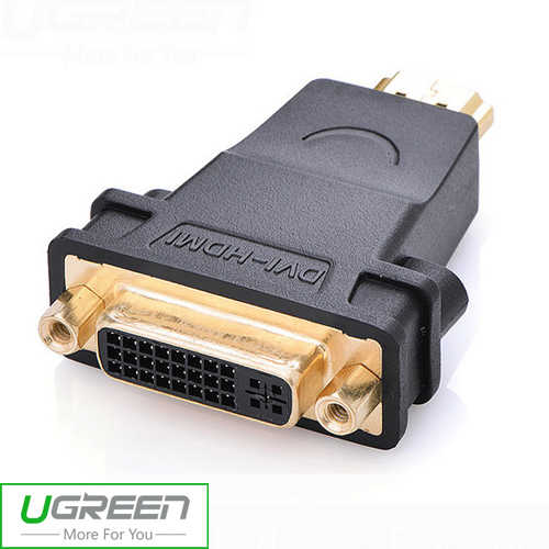 מתאם HDMI זכר - DVI-I 24+5 נקבה Ugreen