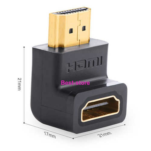 מתאם HDMI זוויתי ב- 90 מעלות למטה Ugreen