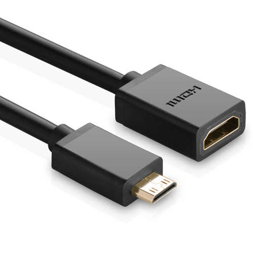 כבל HDMI נקבה - Mini HDMI זכר Ugreen