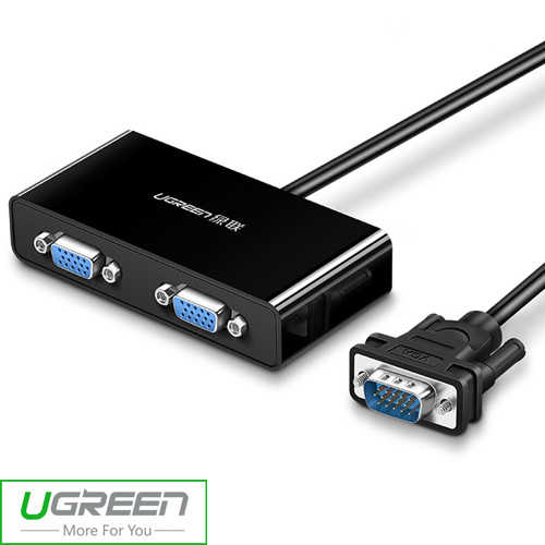 מפצל VGA מוגבר לשני מסכים Ugreen