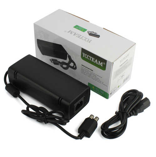 ספק כוח חליפי 100-240V 2Pin ל- Xbox 360 Slim