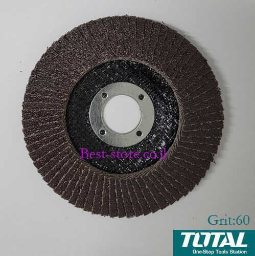 דיסק פלפ להשחזה TOATAL 60P 115mm